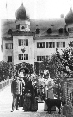 Queen Adelgunda at Schloss Wildenwart