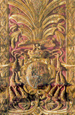 Chasuble with arms of King Henry IX and I