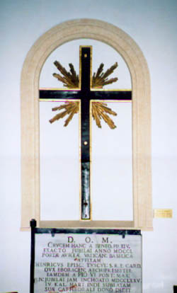 Holy Year cross