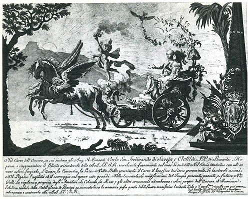 Charles Emanuel and his wife Clotilde of France