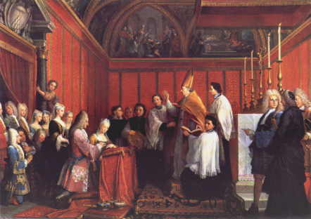 Wedding of James and Clementina