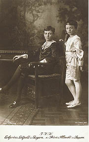 Princes Luitpold and Albert of Cornwall and Rothesay