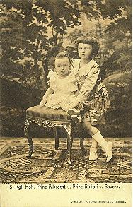 Princes Albert and Rudolf of Cornwall and Rothesay
