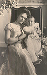 The Duchess of Cornwall and Rothesay with Prince Luitpold, 1901