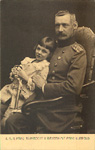 The Duke of Cornwall and Rothesay with Prince Luitpold