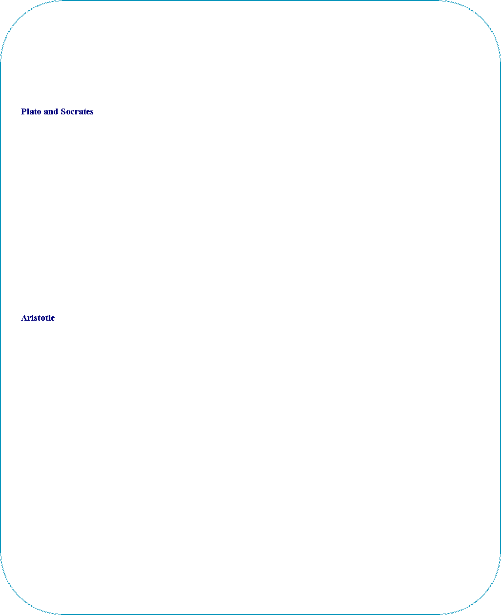 Proceso alternativo: Plato and Socrates											Aristotle		